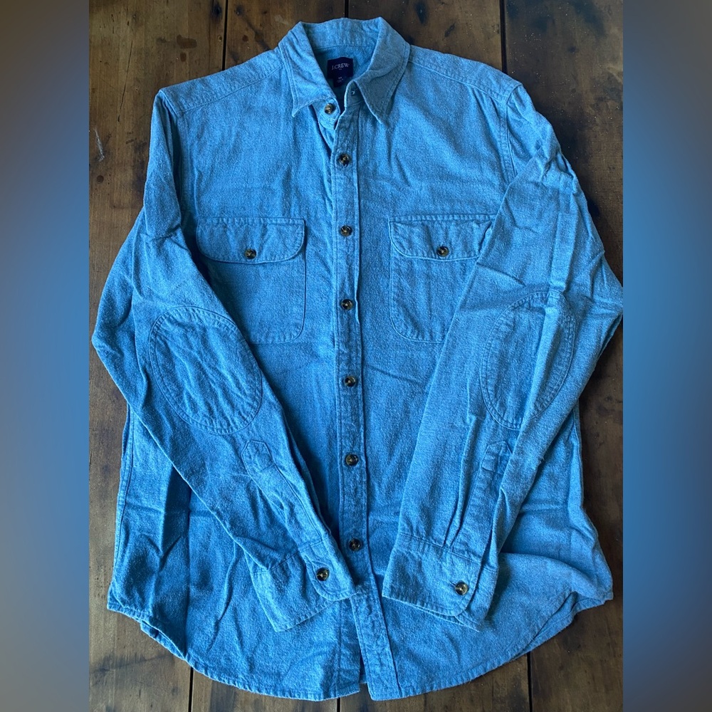 J. Crew Men's Indigo Shirt Jacket